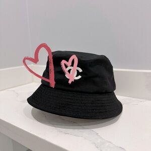 Black Bucket Hat- 55-60cm